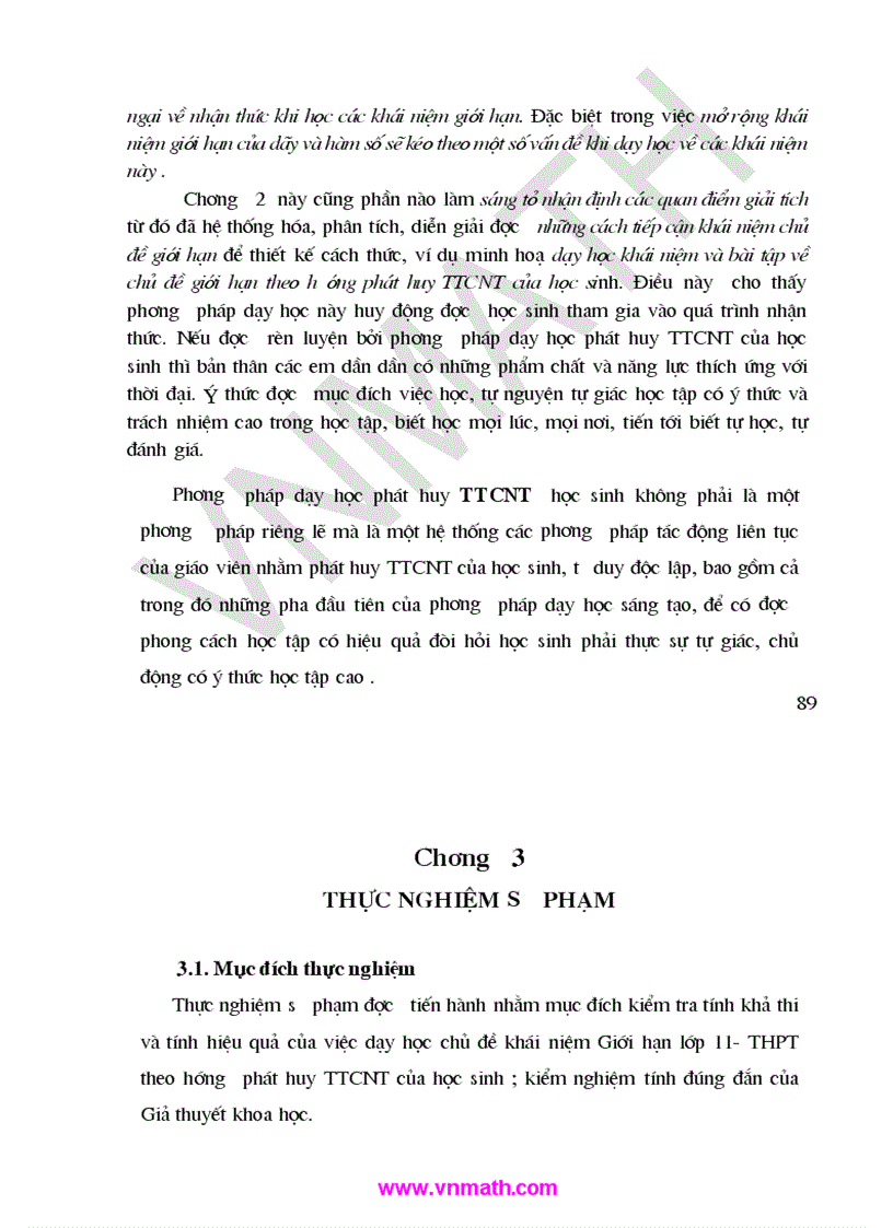 image for page Tiếp cận khái niệm Giới hạn
