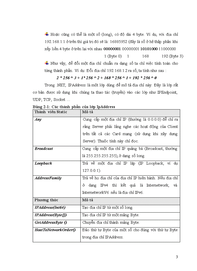 image for page Tìm hiểu được cơ chế hoạt động của Socket và Thread trong NET Framwork từ đó viết ứng dụng Chat trong mạng Lan