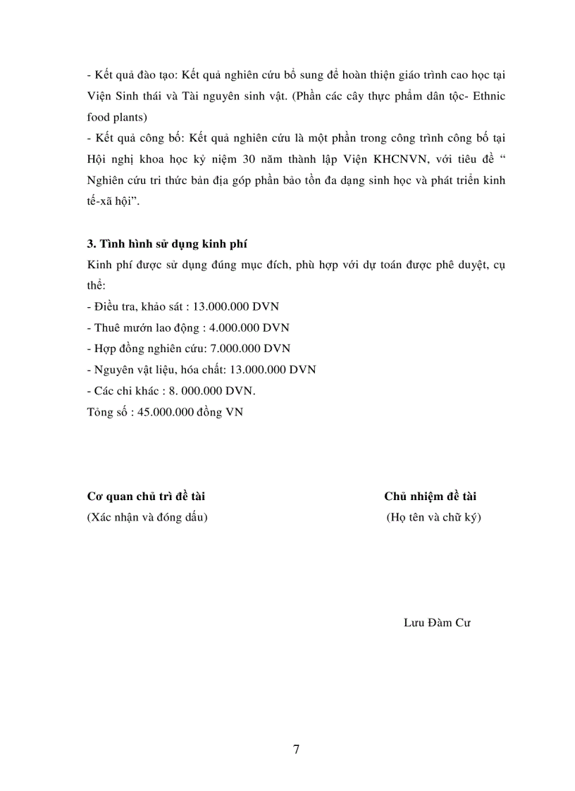 image for page Nghiên cứu chiết tách một số chất màu thực phẩm từ kinh nghiệm sử dụng thực vật của đồng bào dân tộc thiểu số