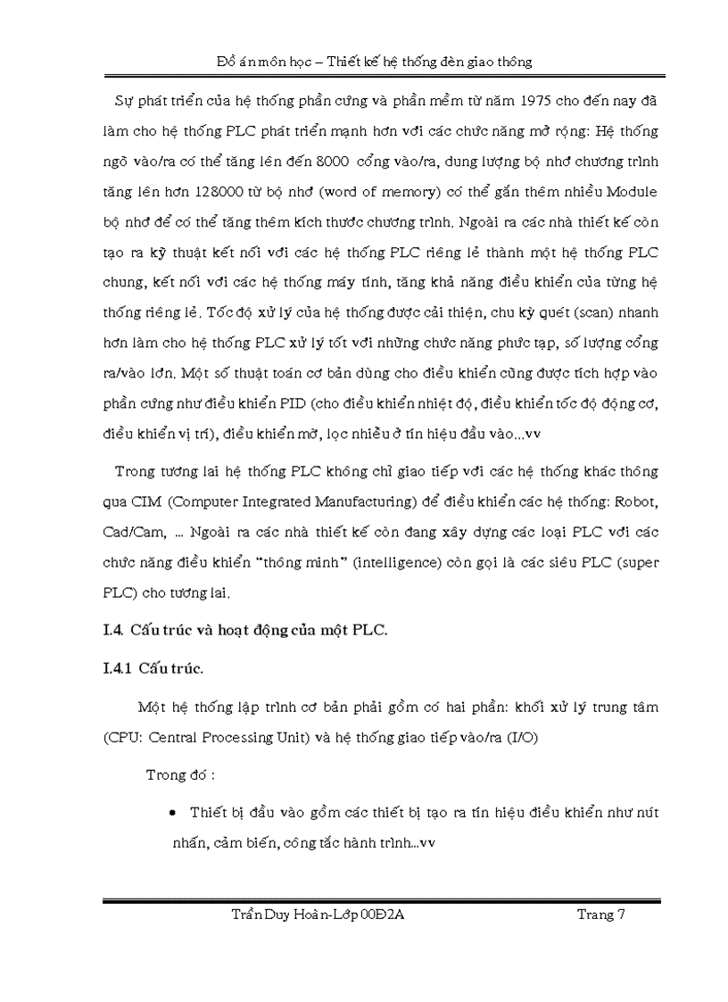 image for page Đồ án logic đèn giao thông dùng plc