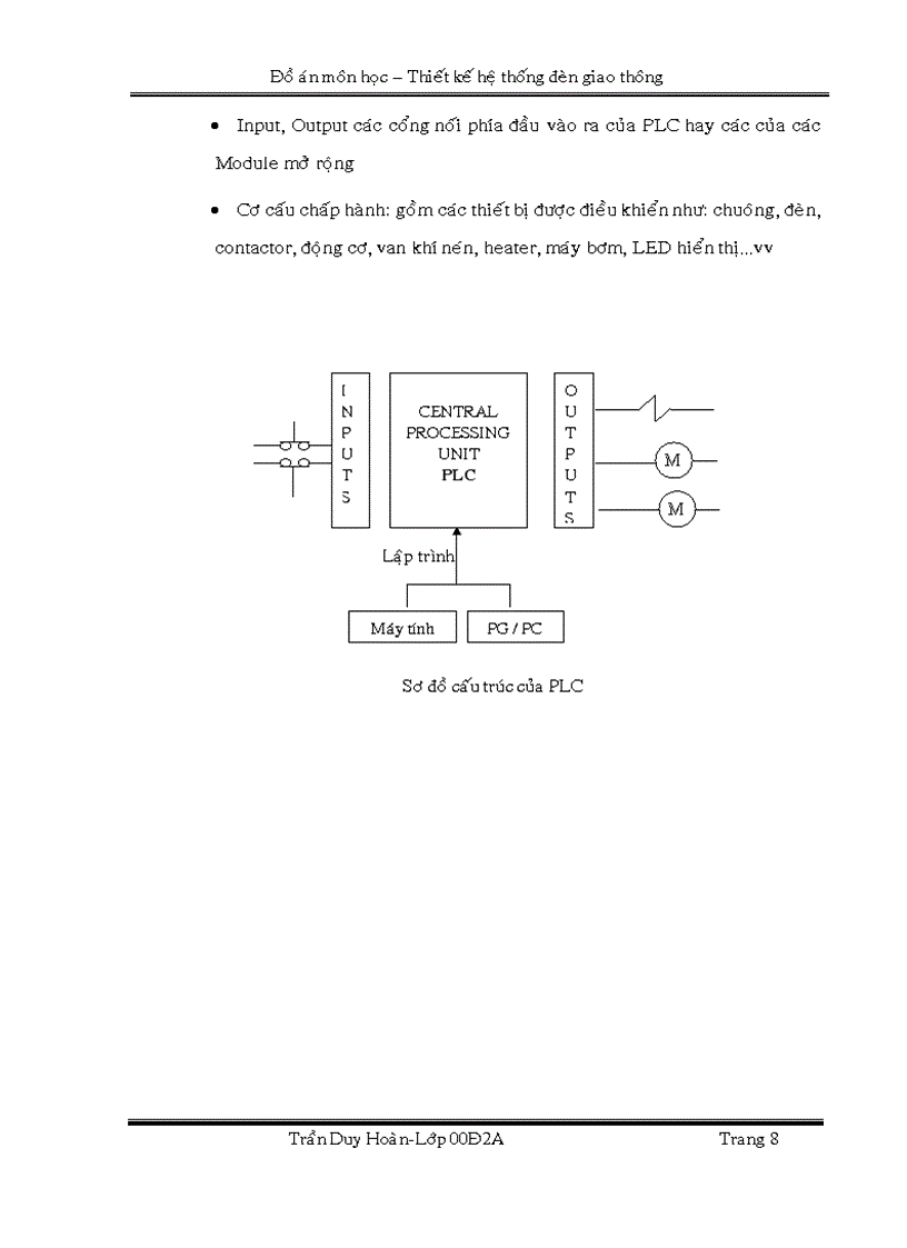 image for page Đồ án logic đèn giao thông dùng plc