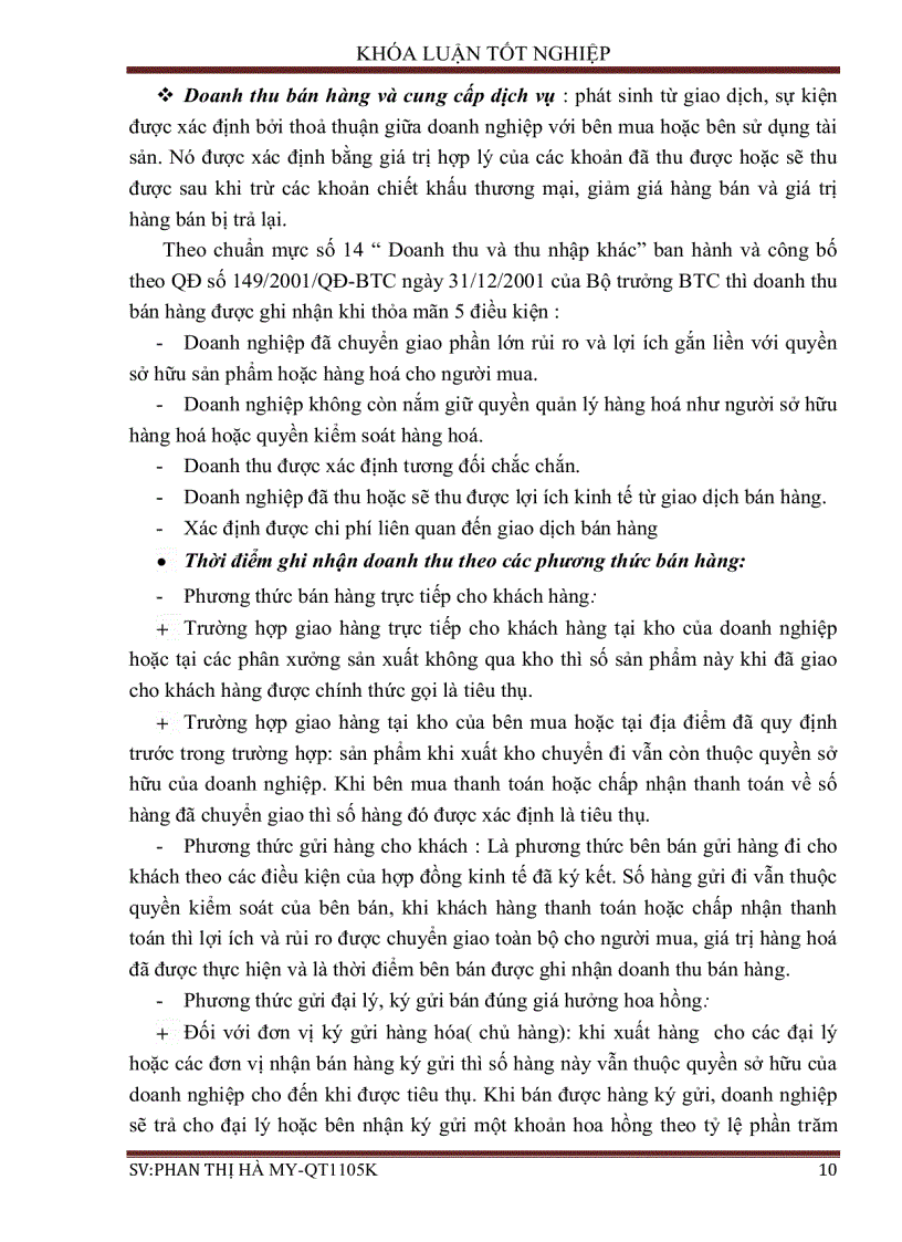 image for page Hoàn thiện công tác kế toán doanh thu chi phí và xác định kết quả kinh doanh tại công ty TNHH nội thất Thủy Sejin Vinashin