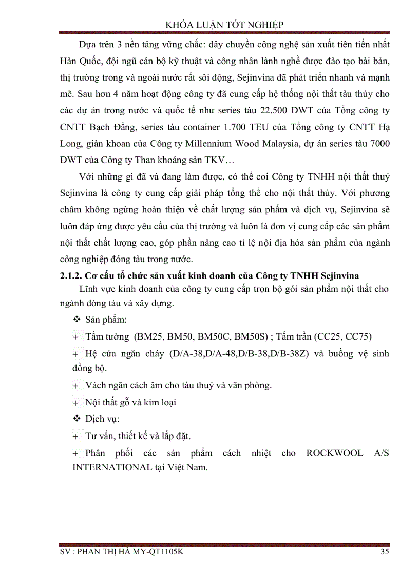 image for page Hoàn thiện công tác kế toán doanh thu chi phí và xác định kết quả kinh doanh tại công ty TNHH nội thất Thủy Sejin Vinashin