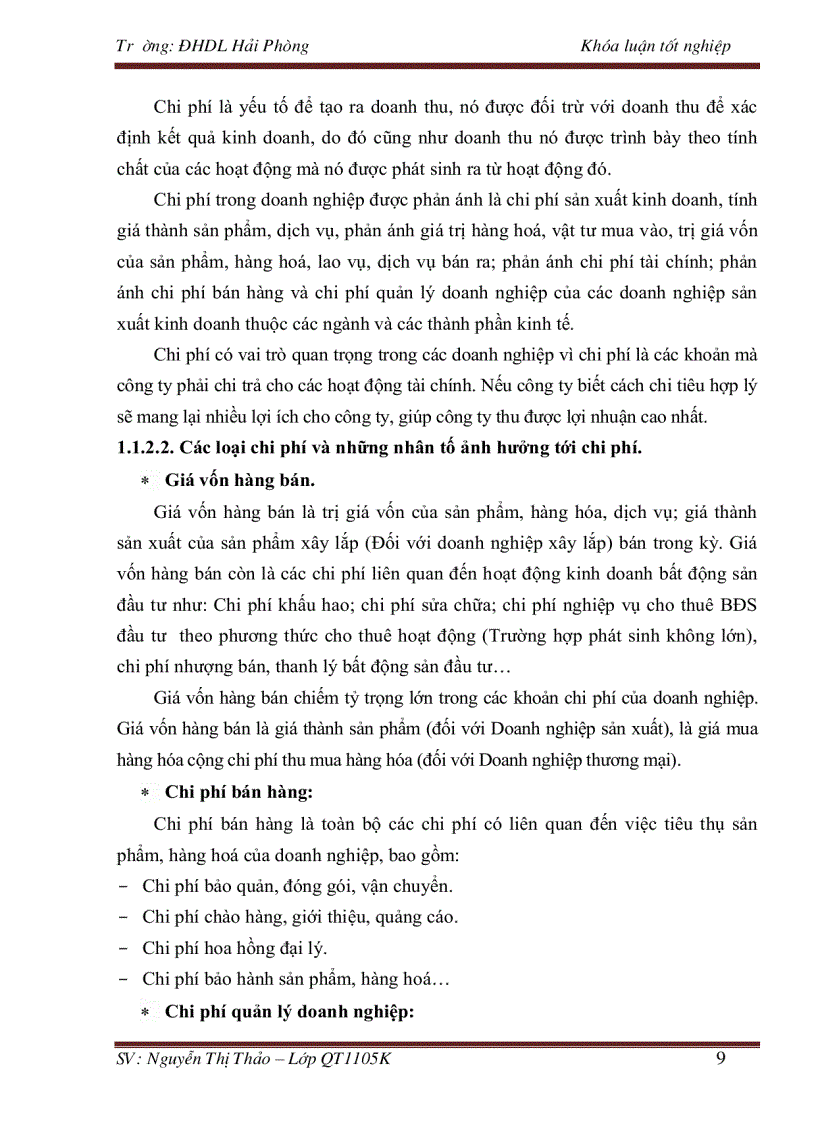 image for page Hoàn thiện kế toán doanh thu chi phí và xác định kết quả kinh doanh tại công ty TNHH vận tải Thành Trung