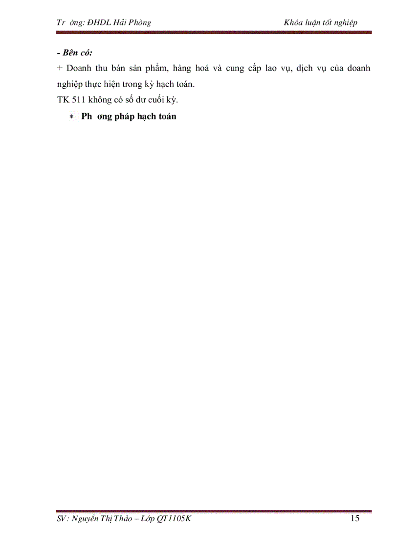 image for page Hoàn thiện kế toán doanh thu chi phí và xác định kết quả kinh doanh tại công ty TNHH vận tải Thành Trung