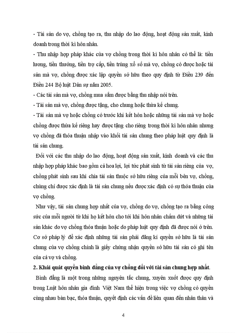 image for page Quyền bình đẳng giữa vợ chồng đối với tài sản chung hợp nhất 8 điểm