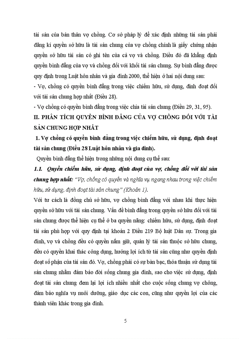 image for page Quyền bình đẳng giữa vợ chồng đối với tài sản chung hợp nhất 8 điểm