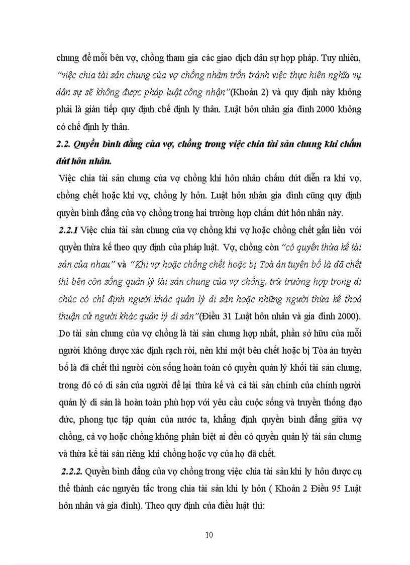 image for page Quyền bình đẳng giữa vợ chồng đối với tài sản chung hợp nhất 8 điểm