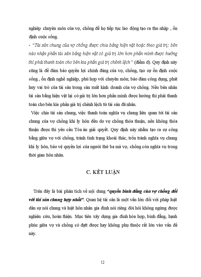 image for page Quyền bình đẳng giữa vợ chồng đối với tài sản chung hợp nhất 8 điểm