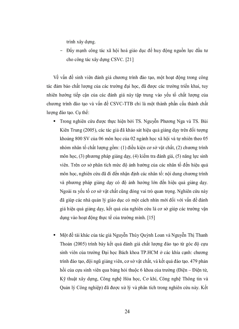 image for page Các yếu tố ảnh hưởng đến sự hài lòng của sinh viên đối với cơ sở vật chất trang thiết bị tại Trường Đại học Đà Lạt