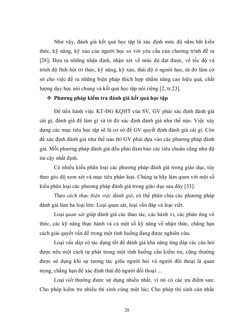 image for page Ảnh hưởng của kiểm tra đánh giá kết quả học tập đến phương pháp học của sinh viên ở một số trường đại học trên địa bàn TP HCM