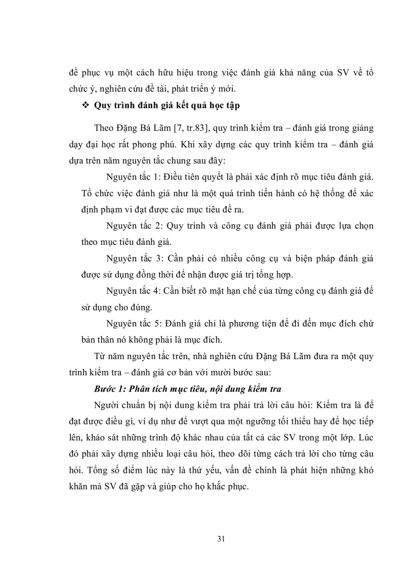 image for page Ảnh hưởng của kiểm tra đánh giá kết quả học tập đến phương pháp học của sinh viên ở một số trường đại học trên địa bàn TP HCM