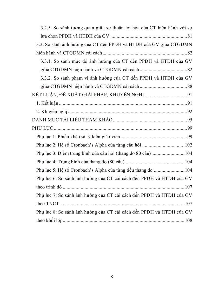 image for page Ảnh hưởng của Chương trình giáo dục Mầm non hiện hành đến phương pháp và hình thức tổ chức dạy học của giáo viên mầm non Thành phố Phan Thiết