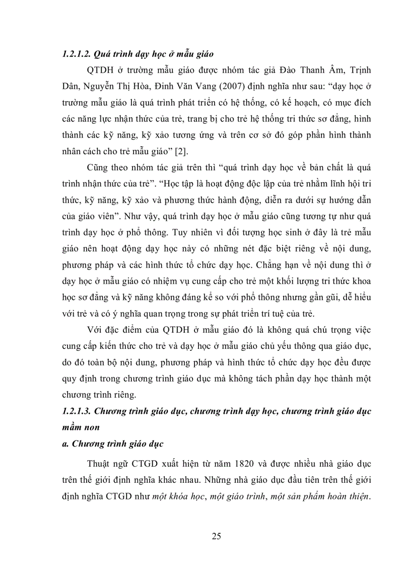 image for page Ảnh hưởng của Chương trình giáo dục Mầm non hiện hành đến phương pháp và hình thức tổ chức dạy học của giáo viên mầm non Thành phố Phan Thiết