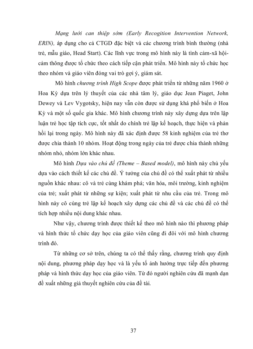 image for page Ảnh hưởng của Chương trình giáo dục Mầm non hiện hành đến phương pháp và hình thức tổ chức dạy học của giáo viên mầm non Thành phố Phan Thiết