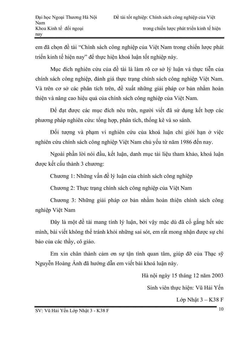 image for page Chính sách công nghiệp của việt nam trong chiến lược phát triển kinh tế hiện nay