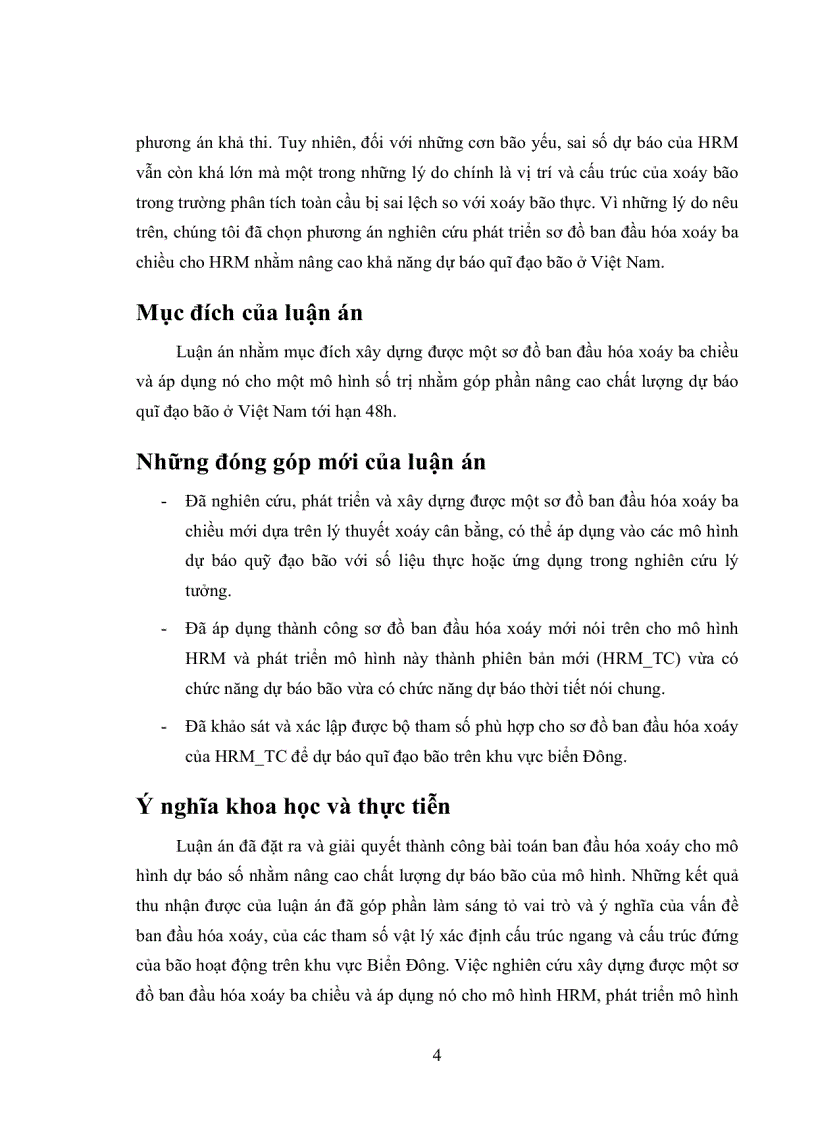 image for page Nghiên cứu phát triển và ứng dụng sơ đồ ban đầu hóa xoáy ba chiều cho mục đích dự báo chuyển động bão ở việt nam