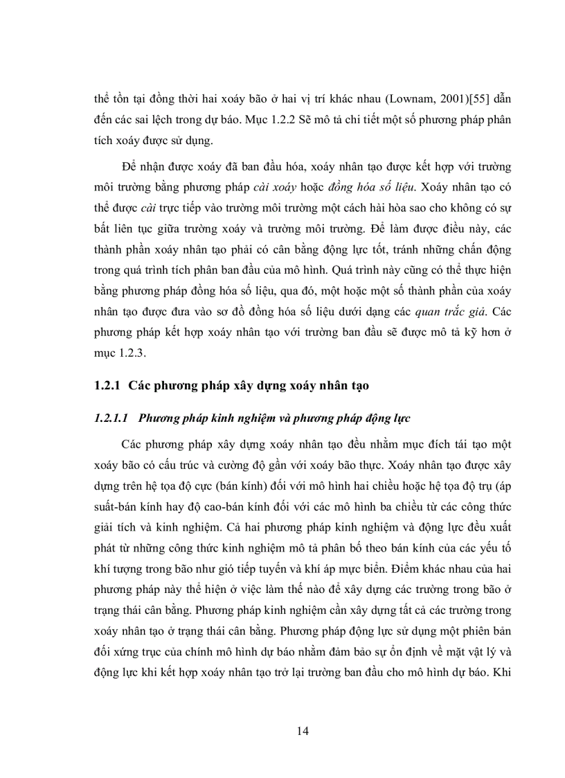 image for page Nghiên cứu phát triển và ứng dụng sơ đồ ban đầu hóa xoáy ba chiều cho mục đích dự báo chuyển động bão ở việt nam