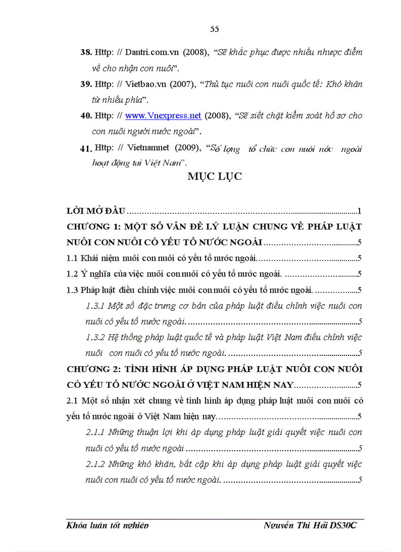 image for page Thực tiễn áp dụng pháp luật về nuôi con nuôi có yếu tố nước ngoài ở Việt Nam hiện nay