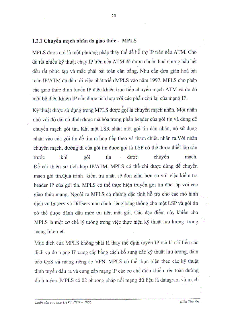 image for page Dịch vụ phân lớp và cưỡng bức trong QOS