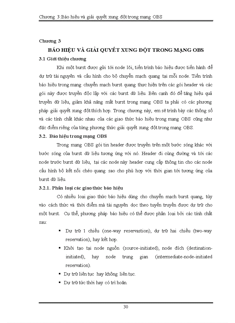 image for page Nghiên cứu về Chuyển mạch chùm quang OBS các giải thuật xếp lịch trong OBS và mô phỏng