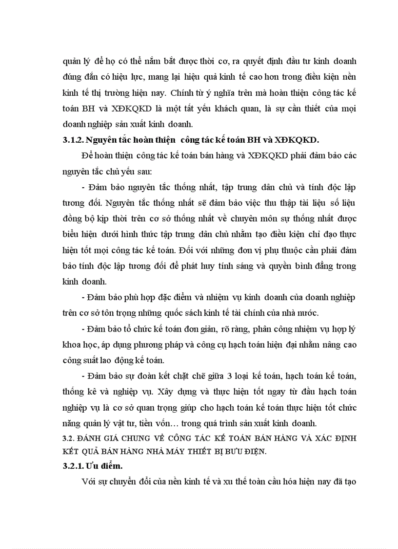 image for page Hoàn thiện công tác kế toán bán hàng và xác định kết quả kinh doanh tại Nhà máy thiết bị bưu điện