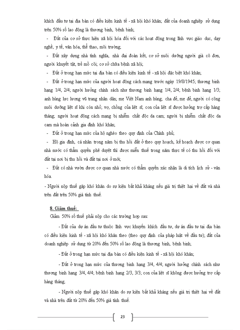 image for page Một số vấn đề về Thuế Tiêu thụ đặc biệt và thuế sử dụng đất phi nông nghiệp