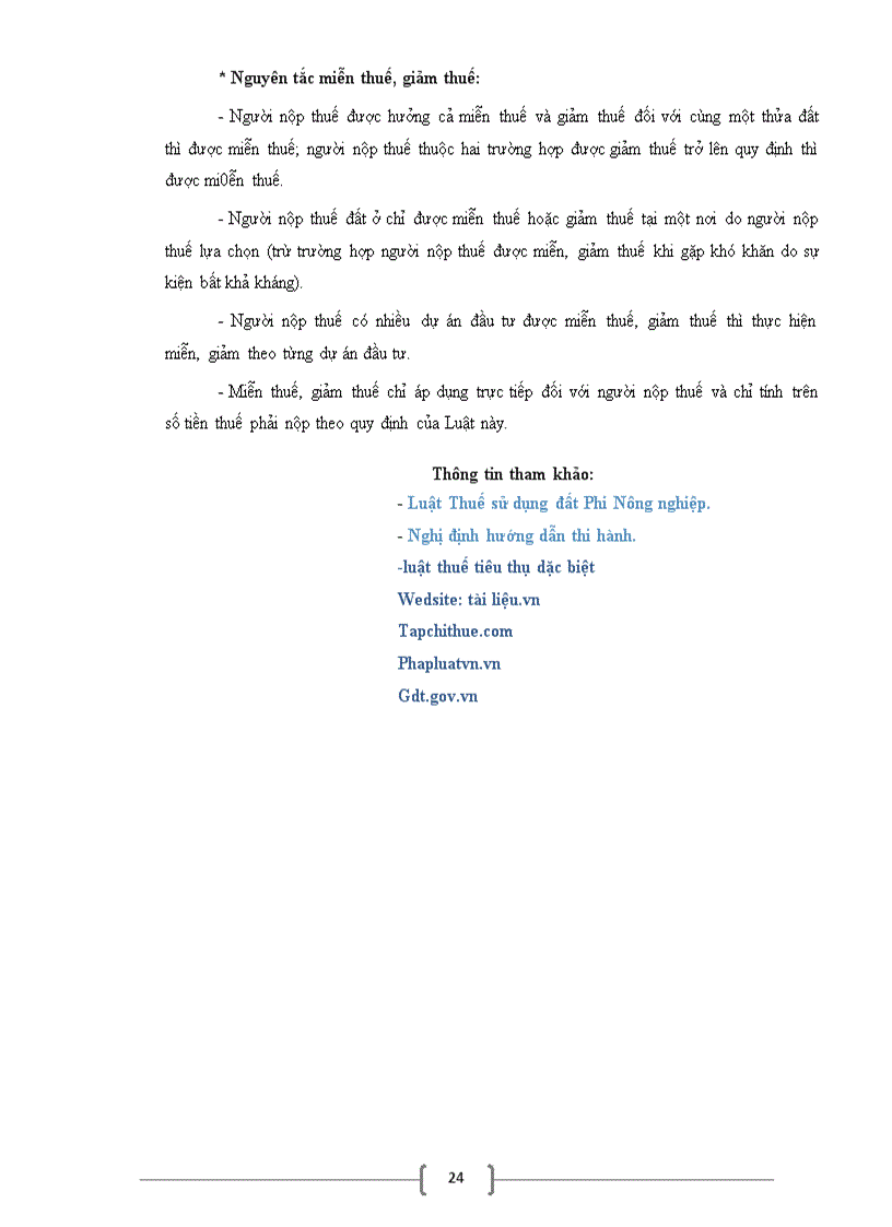 image for page Một số vấn đề về Thuế Tiêu thụ đặc biệt và thuế sử dụng đất phi nông nghiệp