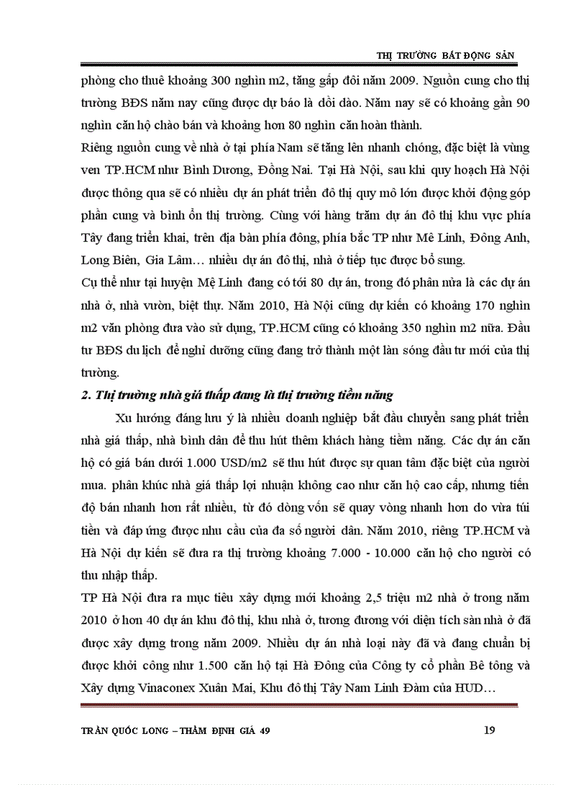 image for page Phân tích mối quan hệ cung cầu trên thị trường bất động sản