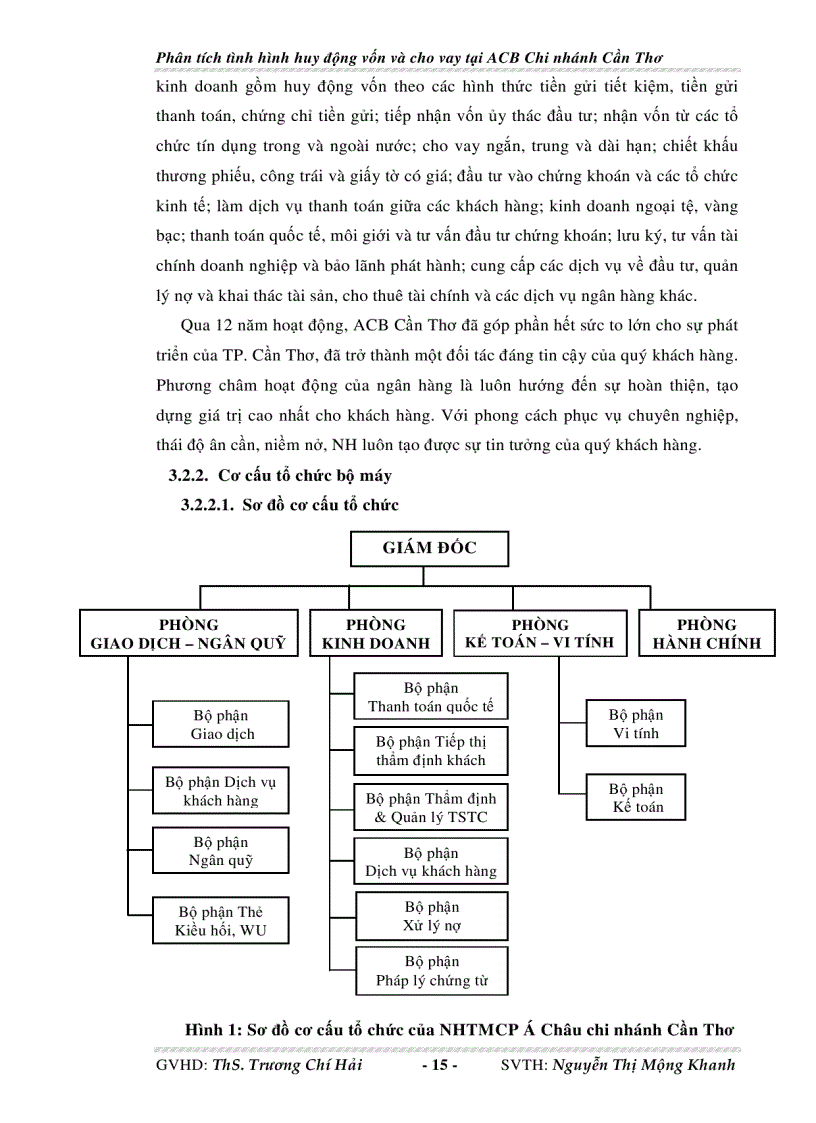 image for page Phân tích tình hình huy động vốn và cho vay tại Ngân hàng thương mại cổ phần Á Châu chi nhánh Cần Thơ