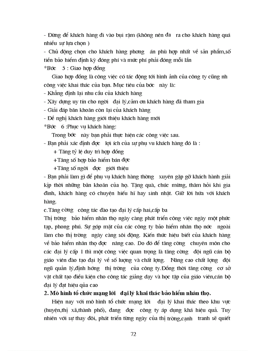 image for page Tổ chức và quản lý mạng lưới đại lý khai thác bảo hiểm nhân thọ tại công ty bảo hiểm nhân thọ Nghệ An