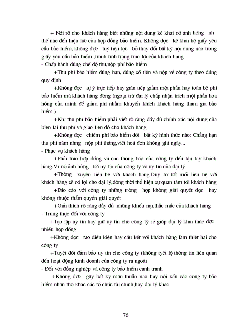 image for page Tổ chức và quản lý mạng lưới đại lý khai thác bảo hiểm nhân thọ tại công ty bảo hiểm nhân thọ Nghệ An