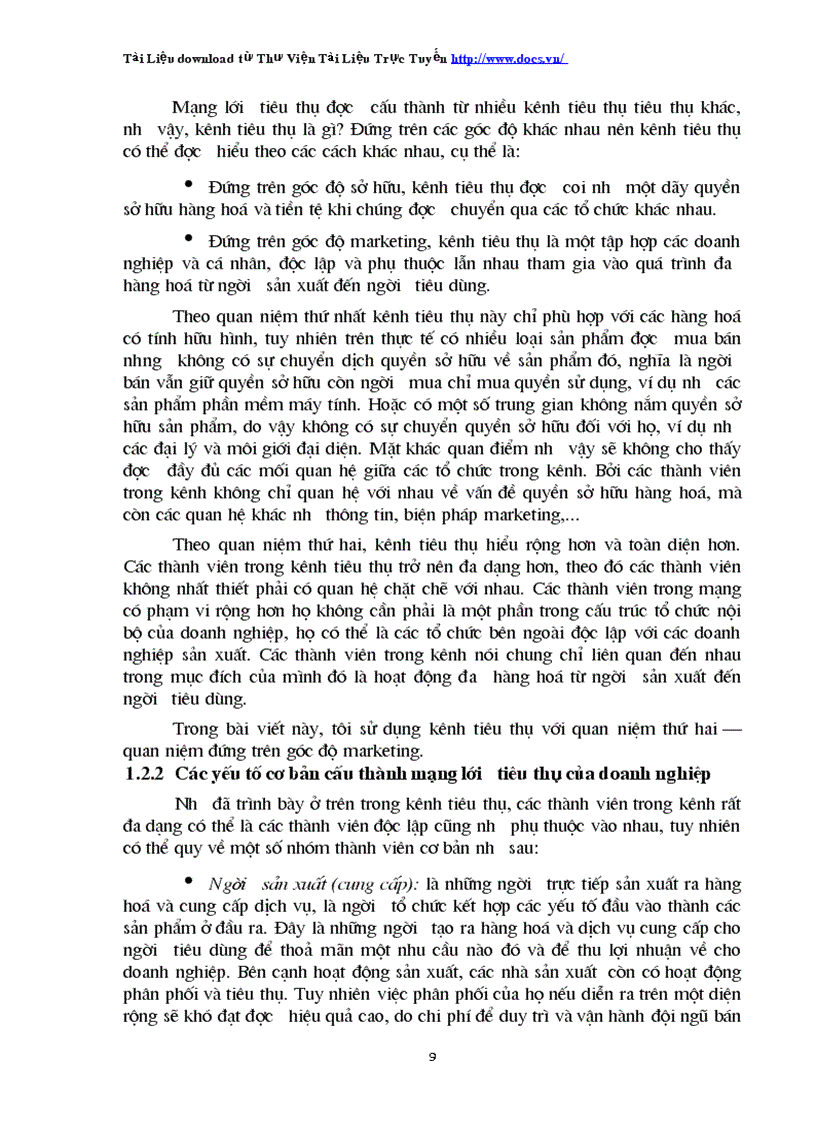 image for page Hoàn thiện mạng lưới tiêu thụ sản phẩm của Tổng công ty Thép Việt Nam