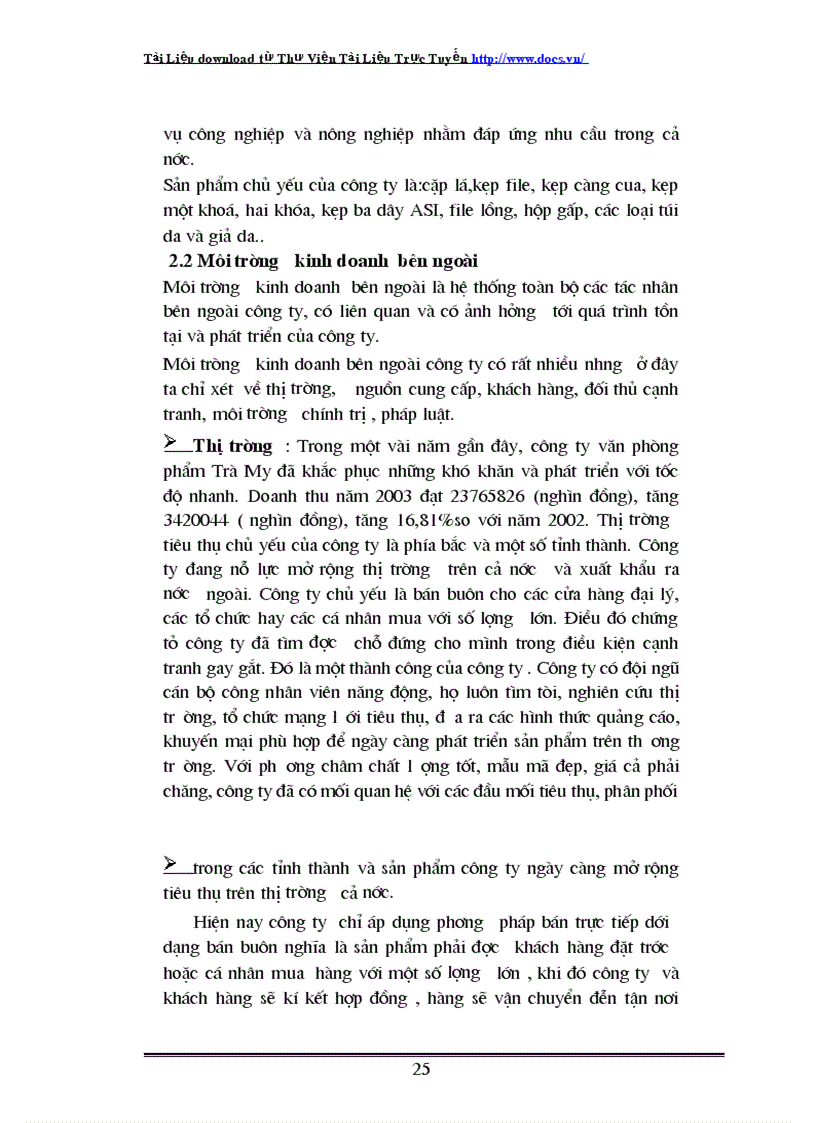 image for page Một số biện pháp nhằm củng cố và mở rộng thị trường tiêu thụ sản phẩm trong công ty văn phòng phẩm trà my