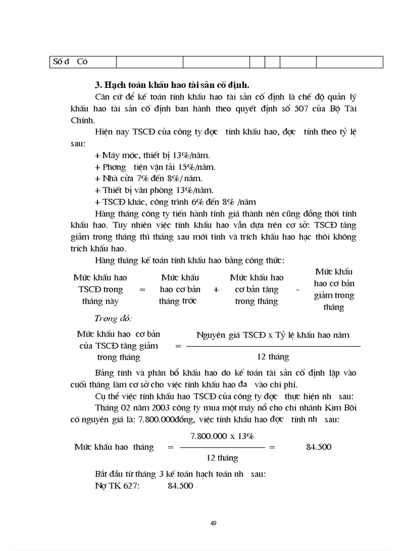image for page Tổ chức hạch toán kế toán TSCĐ tại Công Ty Khai Thác Công Trình Thuỷ Lợi Hoà Bình