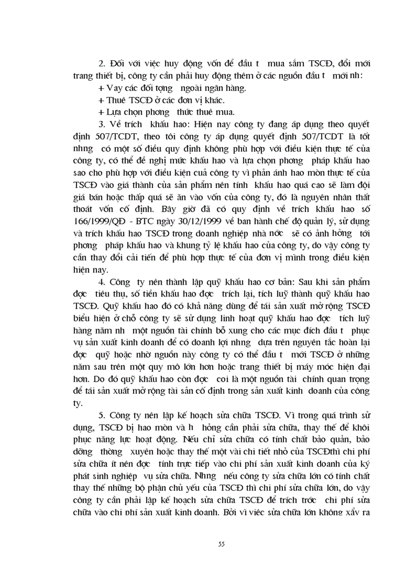 image for page Tổ chức hạch toán kế toán TSCĐ tại Công Ty Khai Thác Công Trình Thuỷ Lợi Hoà Bình