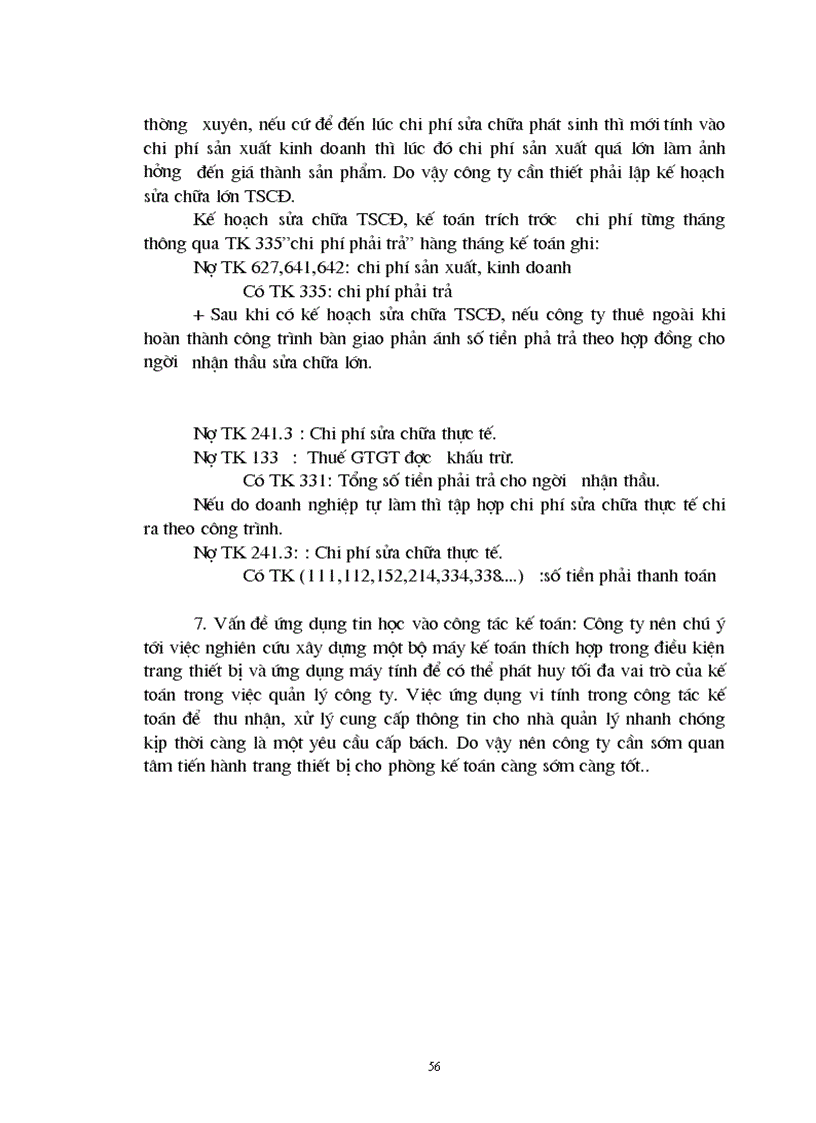 image for page Tổ chức hạch toán kế toán TSCĐ tại Công Ty Khai Thác Công Trình Thuỷ Lợi Hoà Bình