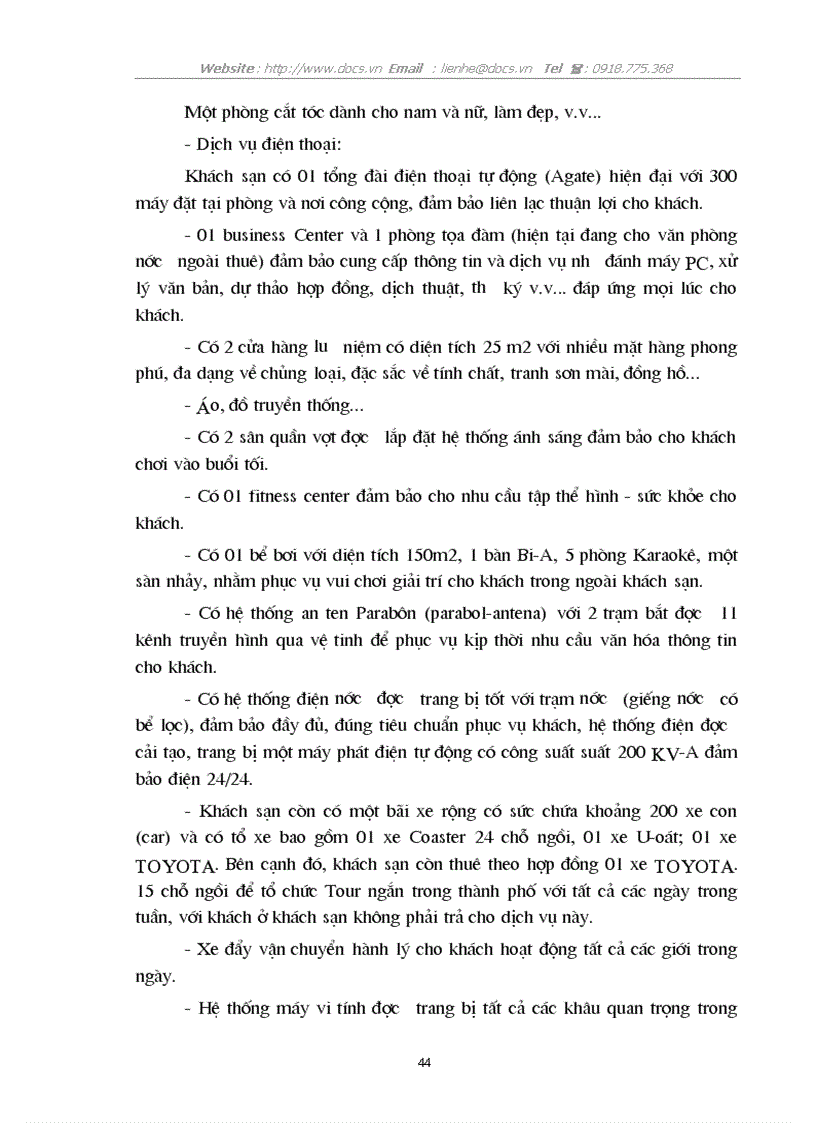 image for page 1số ý kiến đề xuất nhằm hoàn thiện công tác hoạch định chiến lược kinh doanh ở C ty khách sạn du lịch Thắng Lợi