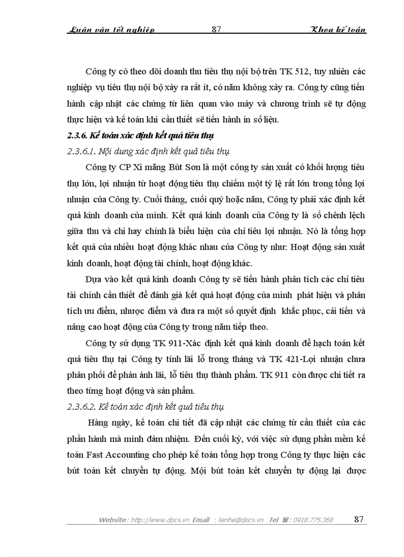 image for page Hoàn thiện kế toán chi phí doanh thu và xác định kết quả tiêu thụ tại Công ty Cổ phần Xi măng Bút Sơn