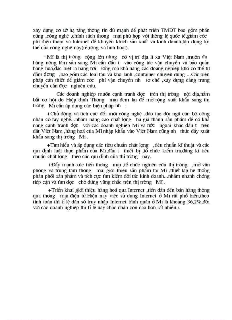 image for page Ảnh hưởng của Hiệp định thương mại Việt Mỹ đến hàng nông sản VN XK sang thị trường Mỹ