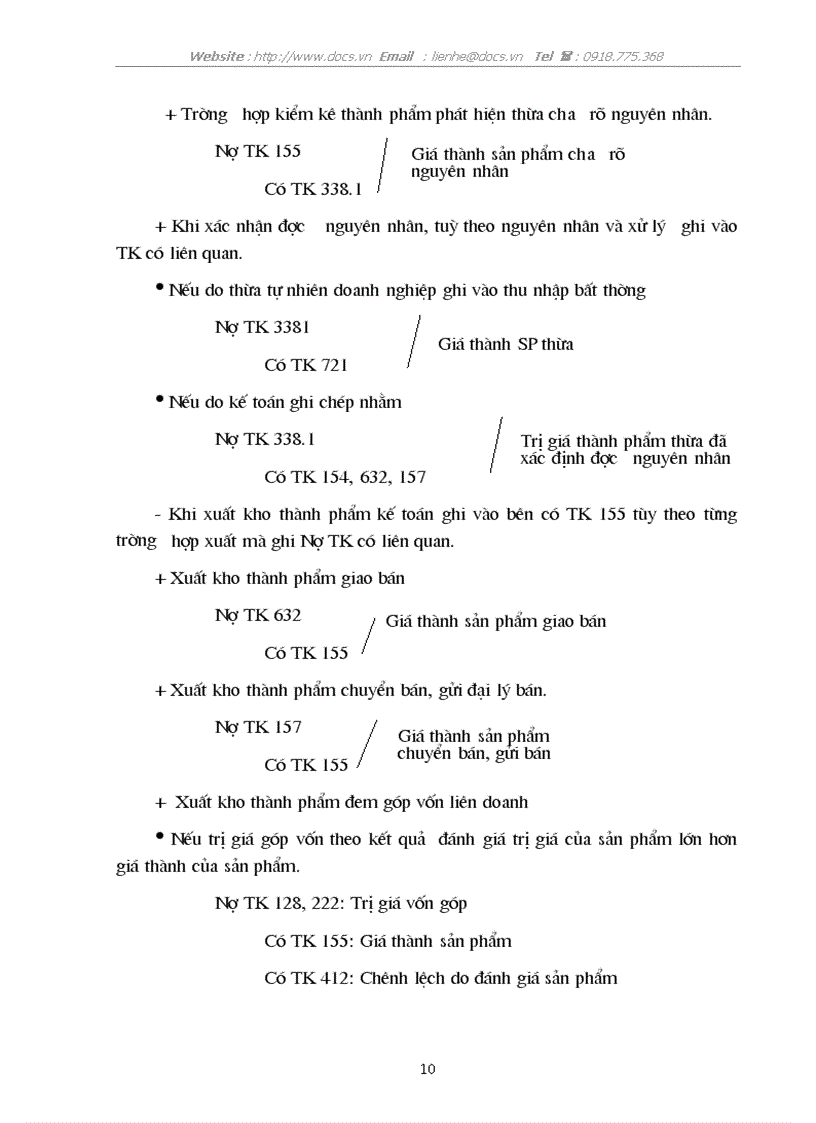 image for page Hoàn thiện kế toán thành phẩm bán hàng