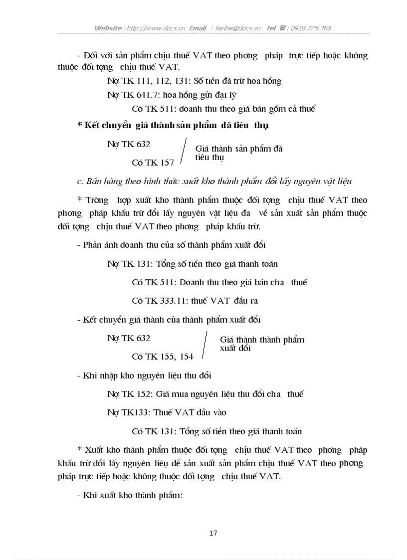 image for page Hoàn thiện kế toán thành phẩm bán hàng