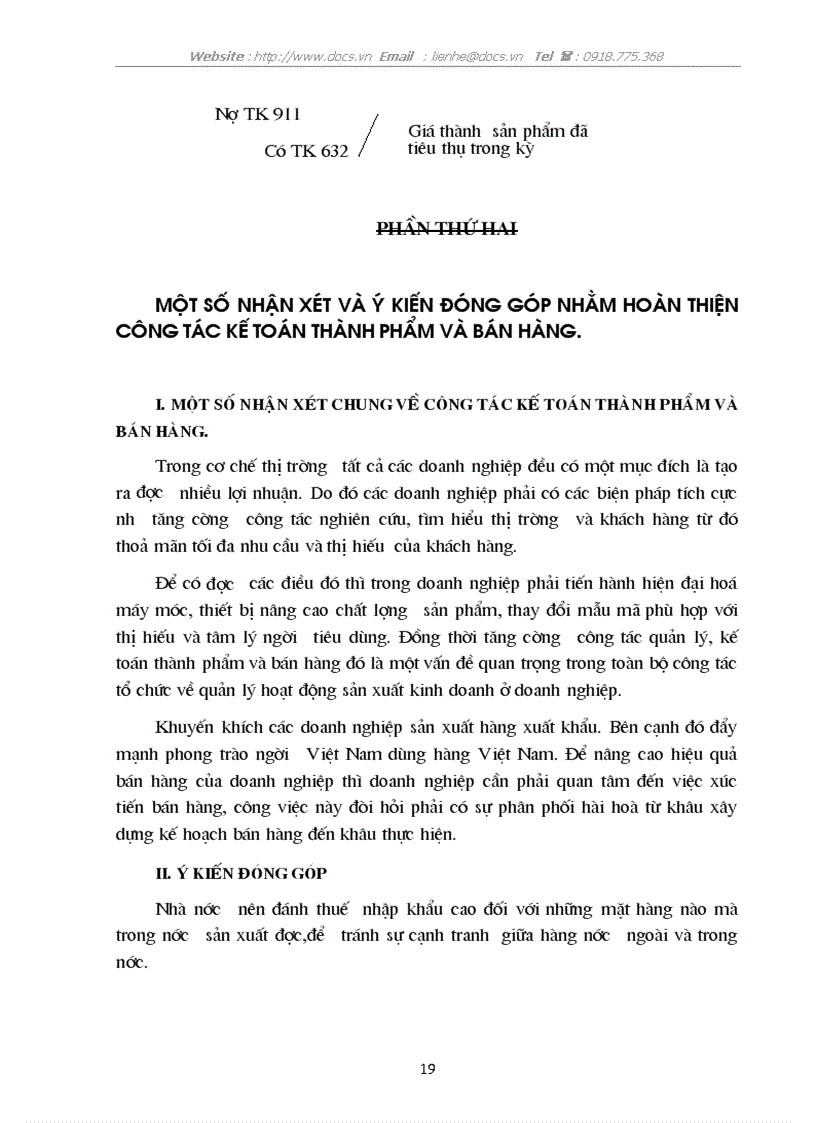 image for page Hoàn thiện kế toán thành phẩm bán hàng