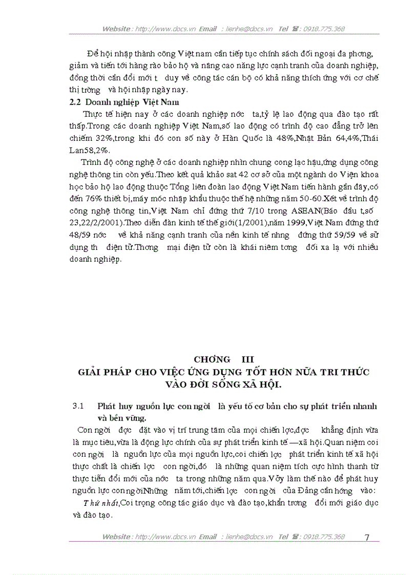 image for page Vai trò của tri thức trong đời sống xã hội