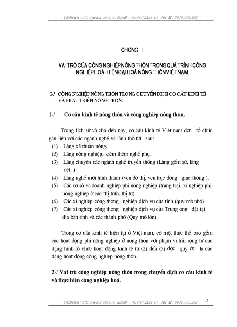 image for page Công nghiệp hoá Hiện hoá nông nghiệp nông thôn ở nước ta Thực trạng và giải pháp