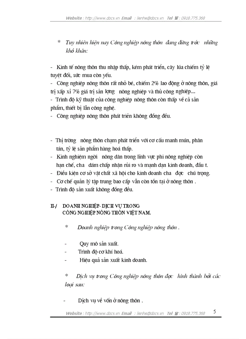 image for page Công nghiệp hoá Hiện hoá nông nghiệp nông thôn ở nước ta Thực trạng và giải pháp