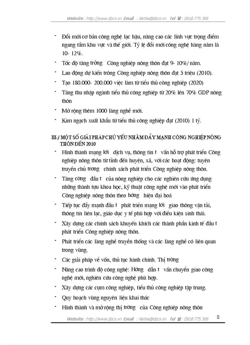 image for page Công nghiệp hoá Hiện hoá nông nghiệp nông thôn ở nước ta Thực trạng và giải pháp