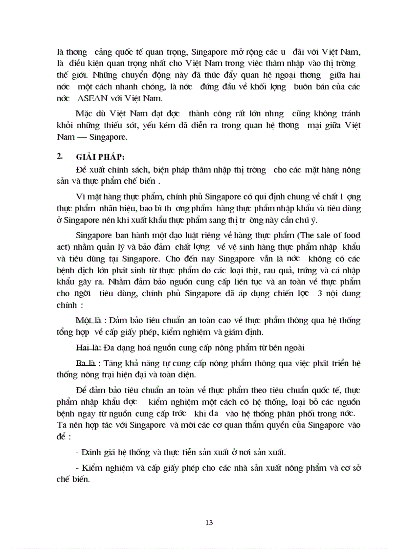 image for page Hoạt động thương mại giữa VN SINGAPORE