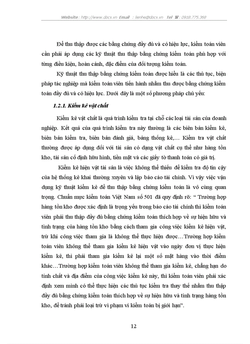 image for page Bằng chứng kiểm toán và phương pháp thu thập trong kiểm toán báo cáo tài chính