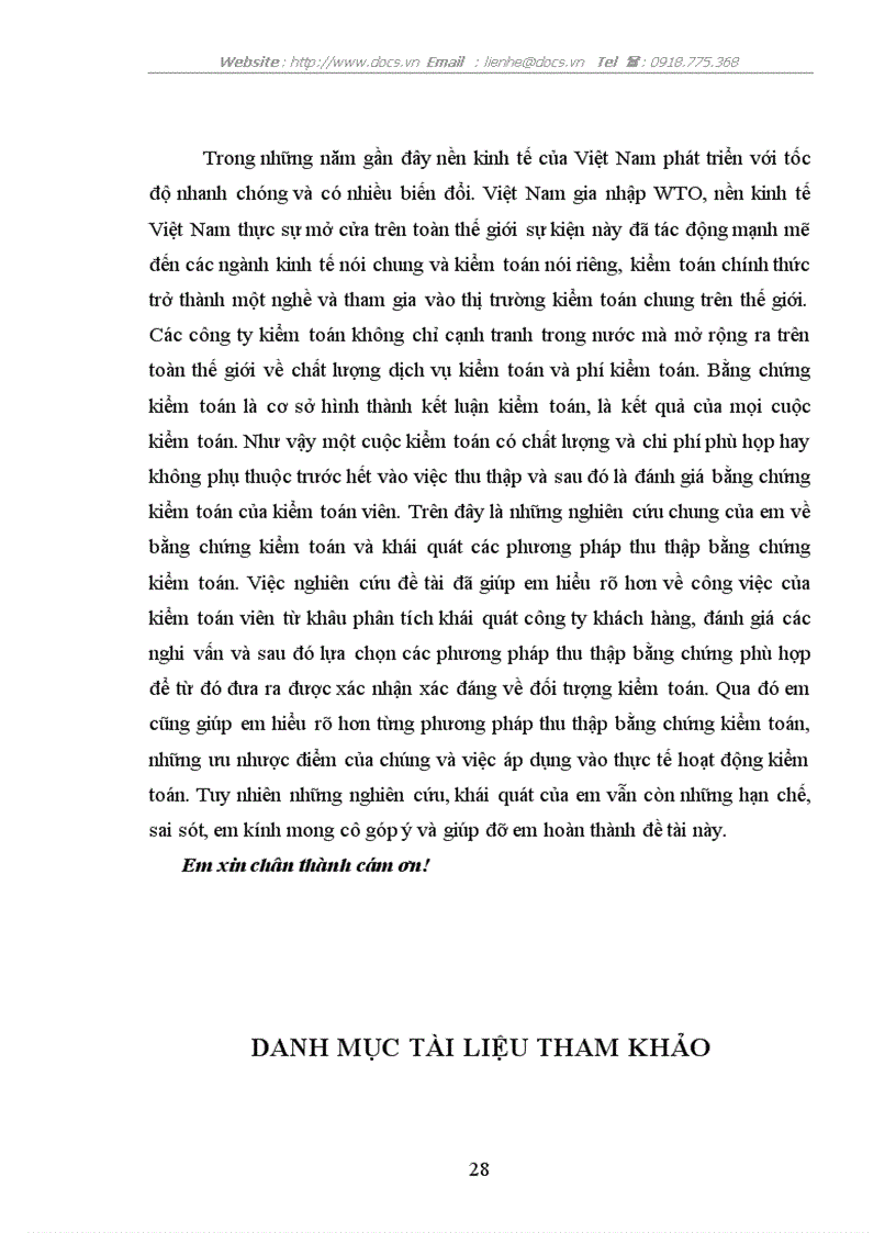 image for page Bằng chứng kiểm toán và phương pháp thu thập trong kiểm toán báo cáo tài chính